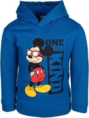 Vista 2 de Disney Sudadera con capucha de Mickey Mouse para niños pequeños color rojo 2T Rojo