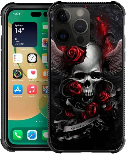 Vista 43 de DJSOK Funda para iPhone 11, Fundas para iPhone 11 con diseño de bandera de la policía estadounidense para hombres y mujeres, Funda trasera