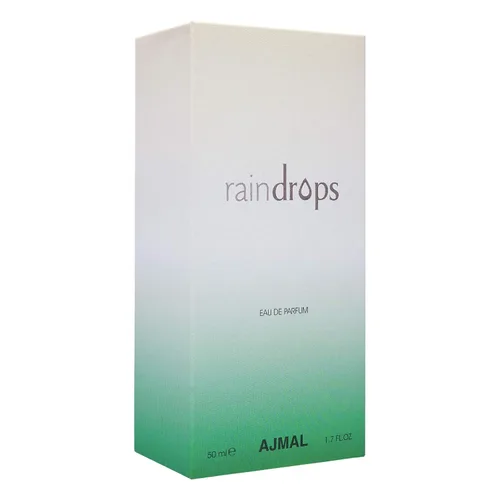 Vista 6 de Ajmal Rain Drops Perfume – Perfume femenino con aroma fresco y floral con notas afrutadas, inspirado en la lluvia y la brisa del océano, Eau