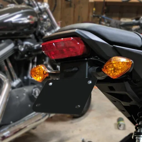 Vista 7 de Xitomer Eliminador de guardabarros apto para GROM MSX125 2017 2018 2019 2020 GROM Tail Tidy soporte para placa de matrícula