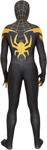 Vista 3 de yrkasvr Disfraz de superhéroe de elastano para cosplay, traje 3D, para Halloween, para adultos y niños, estilo 3D