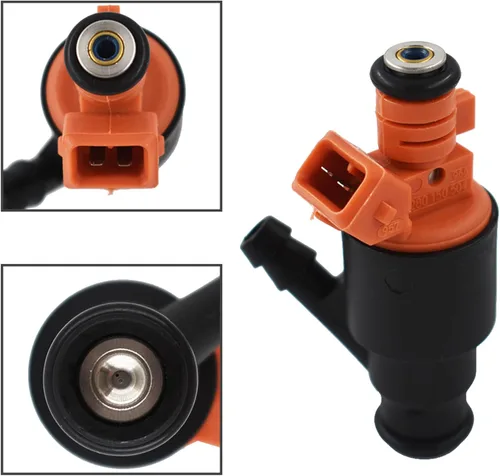 Vista 3 de waltyotur 4 inyectores de combustible Boquilla 2 agujeros 0280150504 0280150502 Reemplazo para Kia Sportage 2.0L L4 1995 1996 1997 1998 1999 2000