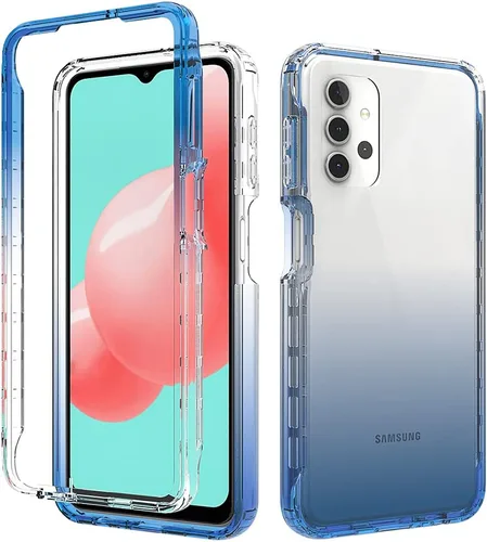 Vista 103 de Pzwoxukhov Funda para Xiaomi Poco M3 M2010J19CG M2010J19CI Caso, alta transparencia, color degradado, funda de absorción de impactos anticaída