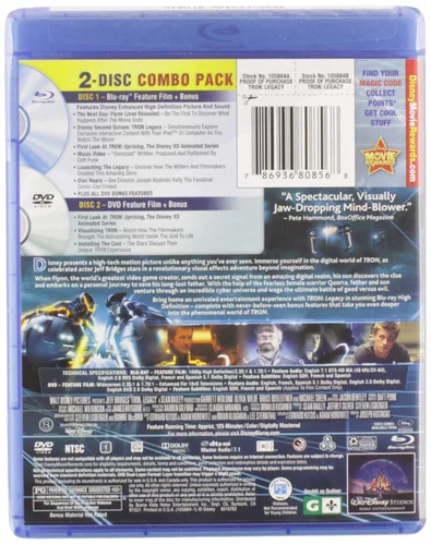 Vista 2 de Tron Legacy (Two-Disc Blu-rayDVD Combo)