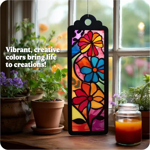 Vista 5 de Hygloss Cello Craft - Hoja de celofán, 8.5 x 11 pulgadas, 24 por paquete