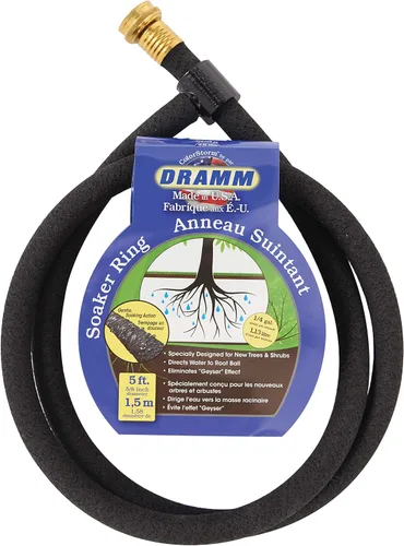 Vista 6 de Dramm Premium Soaker Manguera de jardín, color negro, Negro