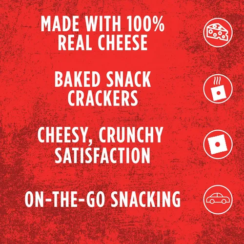 Vista 5 de Cheez-It Snack Crackers Original - Paquete de 12