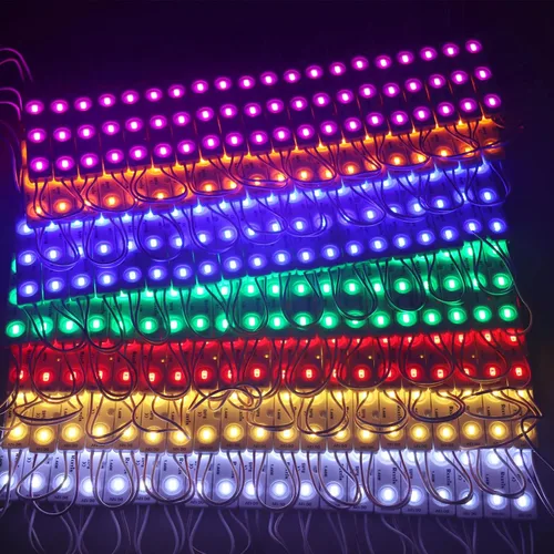Vista 5 de 200pcs 3 LED Sign Storefront Lights Módulo Blanco Super Brillante 5630 5730 SMD Impermeable para Letrero de Carta Señales Publicitarias con Cinta