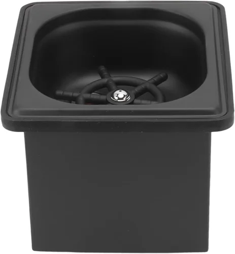 Vista 3 de Semme Stainless Steel Pitcher Rinser Automatic Glass Cup Washer for Kitchen Sink From Opening Easy Installation for Bars Cafes and Restaurants