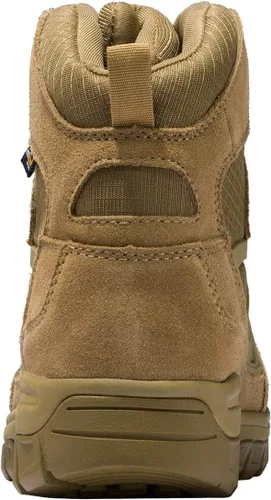 Vista 9 de FREE SOLDIER Mens Tactical Waterproof Lightweight Hiking Boots Military Combat Boots Work Boots