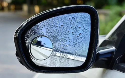 Vista 3 de Espejos universales de punto ciego, un juego compatible con Volvo XC40 S90 V90 XC90 S60 V60 XC60 C40 EX90 C30 S40 S70 S80 V40 XC70 (negro)
