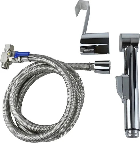 Vista 2 de Plumb Pak PP838-1 Bidé de mano con sistema de higiene personal, color blanco