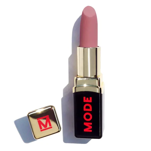 Vista 14 de MODE Ballerina Pink Virgin Matte Areni Noir Lipstick BETWEEN BETWEEN - Labios ricos de larga duración, aceites naturales nutritivos para el cuidado
