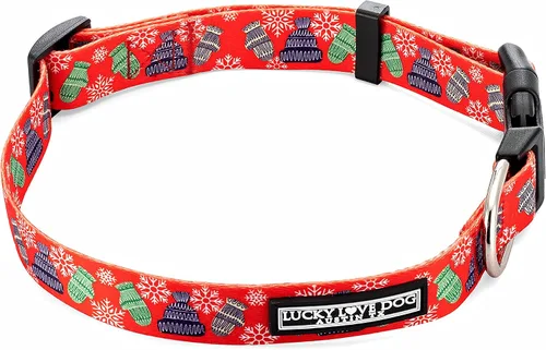 Vista 75 de Lucky Love Dog - Collar de perro ajustable con hebilla de fácil clic para los pequeños, duradero y cómodo para perros machos y hembras, collar