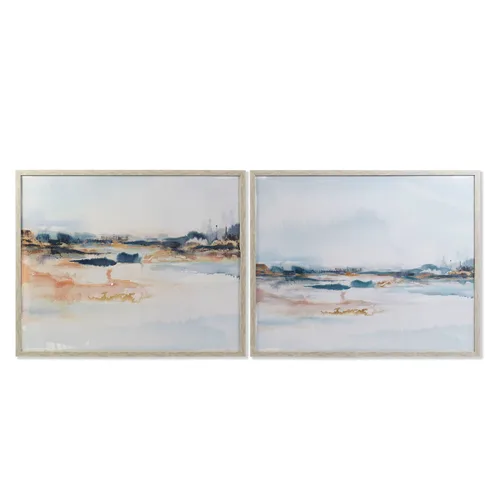 Vista 2 de Cuadro DKD Home Decor Cristal Poliestireno 104 x 4 x 83,5 cm