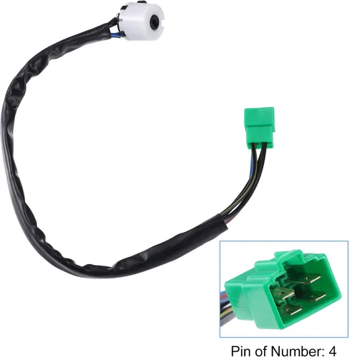 Vista 4 de X AUTOHAUX Interruptor de arranque de encendido para Toyota Land Cruiser 84450-60070, Interruptor de llave de contacto