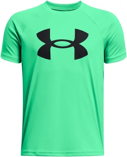 Vista 52 de Under Armour Camiseta de manga corta Tech Hybrid con estampado para niños