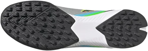 Vista 5 de adidas X Speedportal.3 - Zapatos de fútbol para hombre, color plateado metálico-núcleo negro-amarillo solar, 10