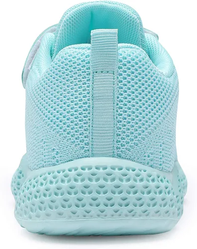 Vista 5 de Hetios Zapatos para Niñas Ligeros Atléticos para Correr Transpirables de Punto Zapatos Deportivos para Escuela (BebéNiña PequeñaNiña Grande)