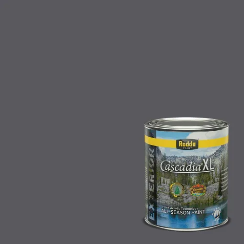 Vista 19 de Rodda Paint CASCADIA XL - Pintura e imprimación satinada para exteriores en uno, cuarto de galón, blanco abstracto
