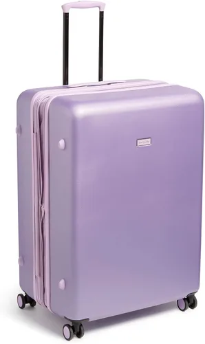 Vista 2 de Vera Bradley Maleta rígida para mujer, Púrpura (Purple Shimmer)