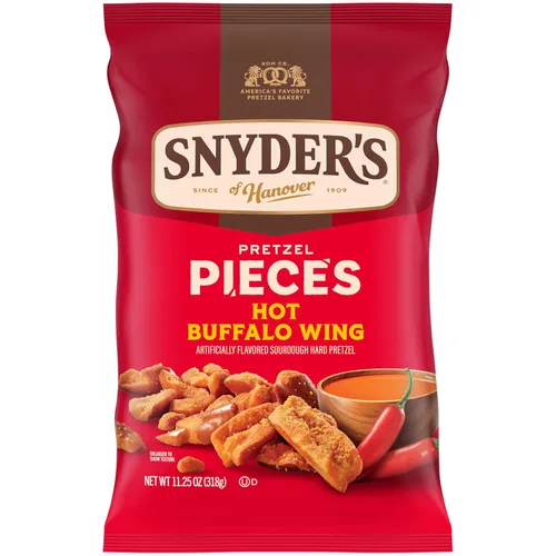 Vista 20 de Snyder's of Hanover Hot Buffalo Wing - Piezas de pretzel de 8 onzas
