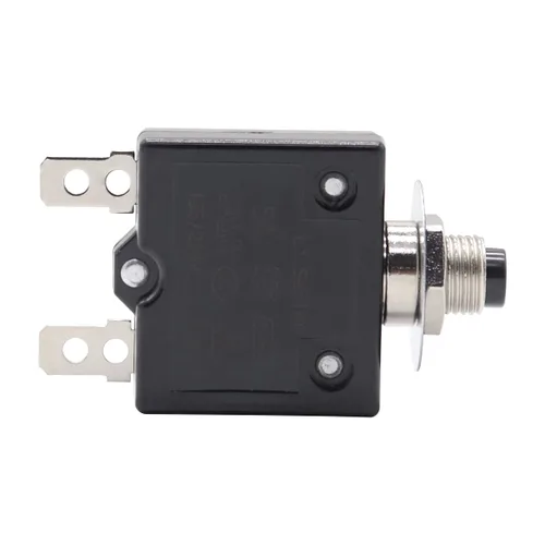 Vista 3 de Interruptor de circuito de botón de reinicio manual, interruptor de sobrecarga térmica de 12V-24V CC para lancha, RV, automóvil, camión 5A