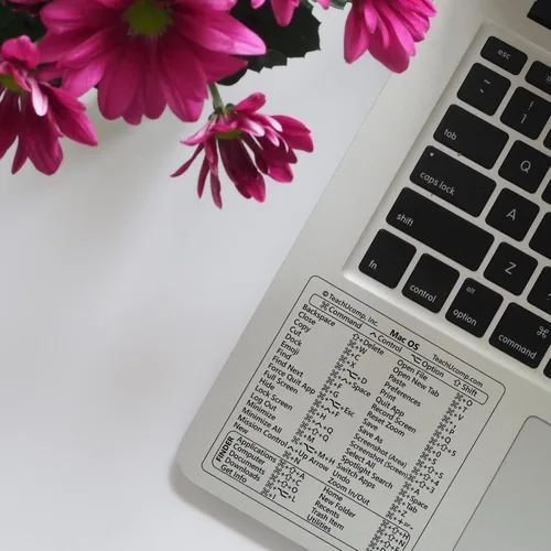 Vista 5 de TEACHUCOMP Adhesivo de atajos de teclado para Mac OS Plus, Microsoft Word y Excel (para Mac/MacBook), ayuda de entrenamiento, hoja de trucos