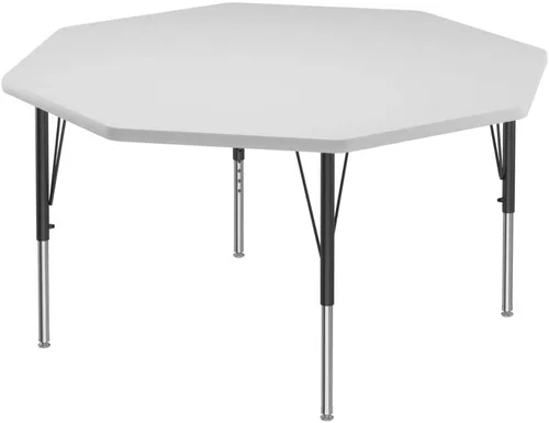 Vista 50 de Correll - Mesa rectangular de 24 x 36 pulgadas, mesa de actividades superior de borrado en seco, altura ajustable (19 a 29), laminado de alta