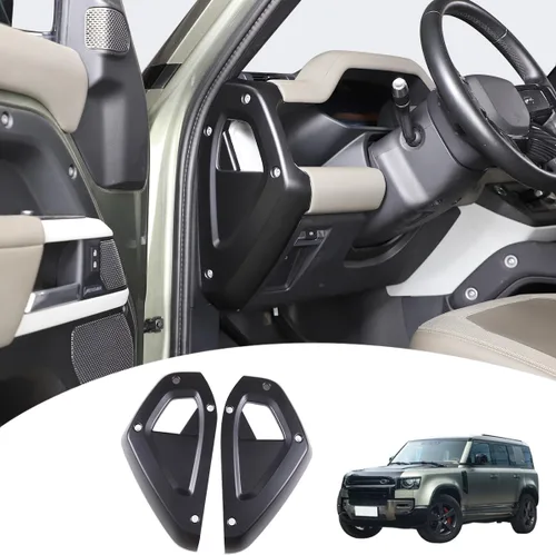 Vista 10 de Adhesivo decorativo para Land Rover Defender 2020-2025, 90, 110, 130, accesorios interiores (marrón)