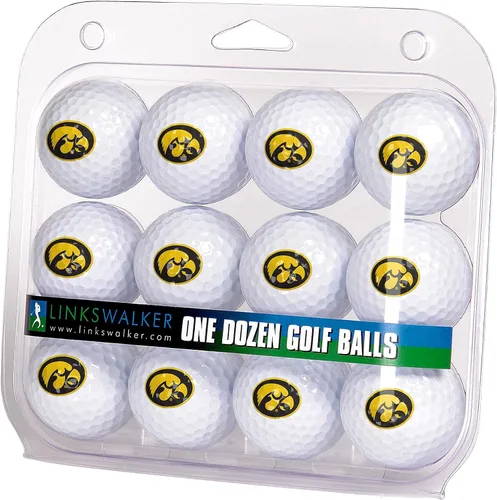 Vista 51 de LinksWalker Bolas de golf universitarias 12 bolas de regalo, tamaño reglamentario, bolas de 2 piezas