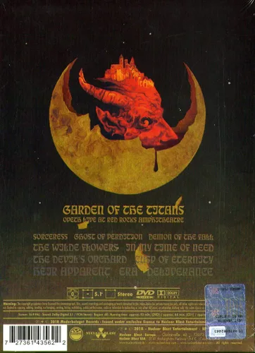 Vista 2 de Garden Of The Titans (Live At Red Rocks Ampitheatre) Limited DVD2CD Digi