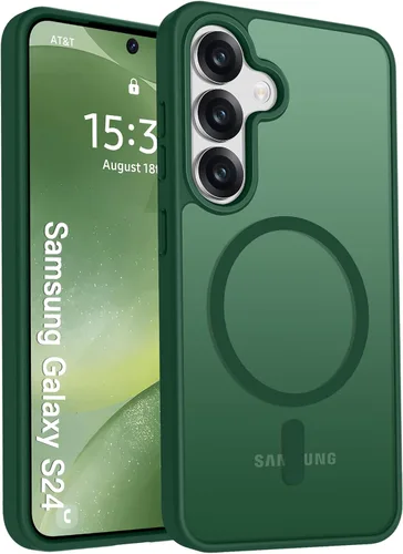 Vista 54 de Funda para teléfono Google Pixel 9 Pro XL, Compatible con Magnético, Protección contra Caídas de Grado Militar Translúcida Mate Resistente a Golpes