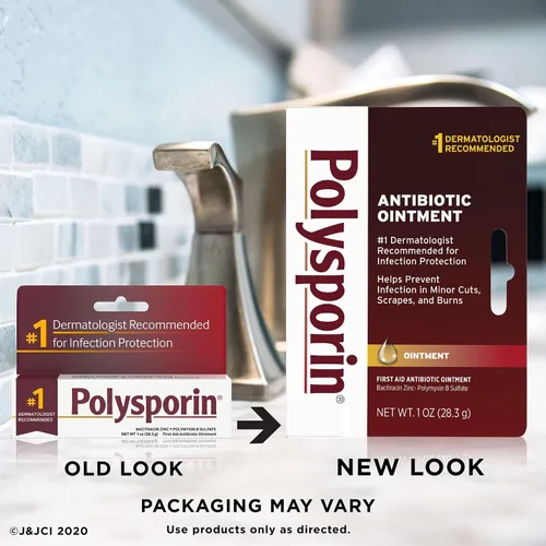 Vista 6 de Polysporin Ungüento antibiótico de primeros auxilios, 1 oz, paquete de 4
