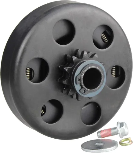 Vista 10 de FDJ Embrague Centrífugo 3/4 10 Dientes 212cc Motor Depredador Go Kart Embrague con Kit de Tornillo y Arandela