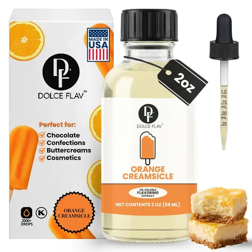 Vista 50 de Dolce Flav Extracto Natural de Anís – 1 Galón Soluble en Aceite Kosher, Sin Azúcar, Aromatizante Concentrado de Anís de Regaliz para Hornear