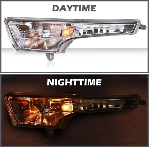 Vista 3 de G-PLUS Luces direccionales con bombillas para el lado del conductor y del pasajero compatibles con Nissan Altima Base 2013-2017, compatible