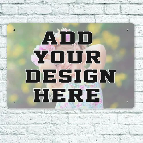 Vista 11 de Letreros de metal personalizados, letreros de estaño personalizados con logotipo de texto, imagen, impermeable, letreros de aluminio personalizados