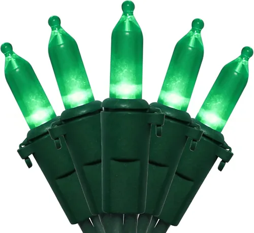 Vista 16 de Luces LED Naranjas de Halloween - 35 Luces de Cadena Naranjas de Navidad para Árbol Pequeño, Manualidades, Fiestas, Decoraciones de Halloween