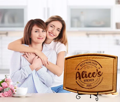 Vista 2 de Regalos de Navidad personalizados para mujeres, regalos personalizados para mamá, esposa, abuela o mujer, perfecto para el día de la madre