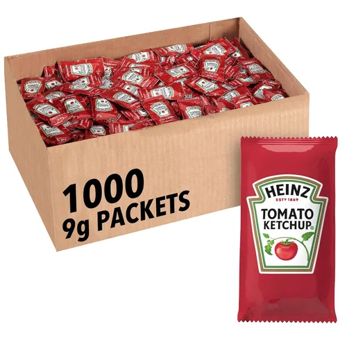 Vista 14 de Paquetes Heinz de ketchup de porción individual (0.3 oz por paquete, paquete de 200)