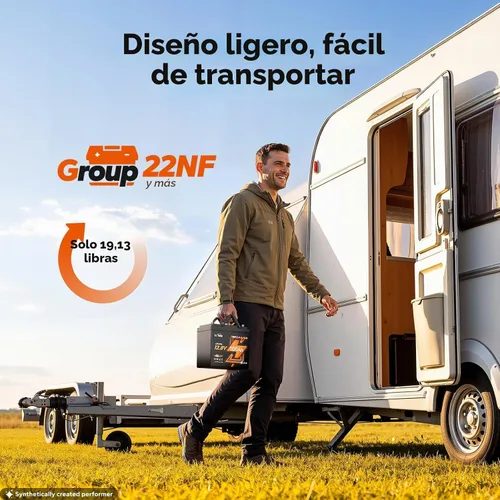 Vista 2 de Litime Batería de litio Xtra Mini LiFePO4 de 12V 100Ah para RV, cámper