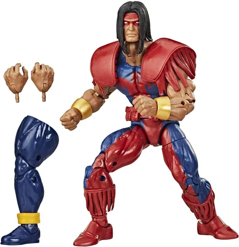 Vista 3 de Hasbro Marvel Legends Series Collection - Figura de acción de Marvel's Warpath de 6 pulgadas, diseño premium y 2 accesorios