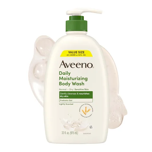 Vista 10 de Aveeno Jabón corporal hidratante diario, 12 onzas líquidas