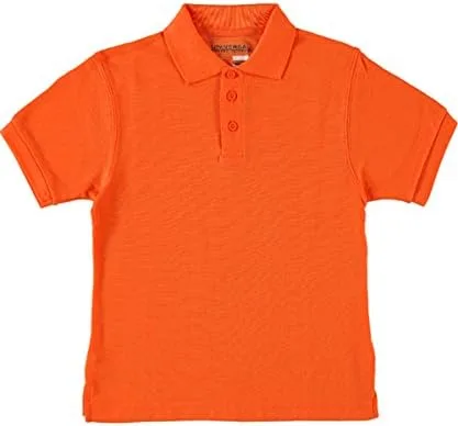 Vista 2 de Polo piqué unisex universal SS (tallas de adulto S a 3XL), Naranja