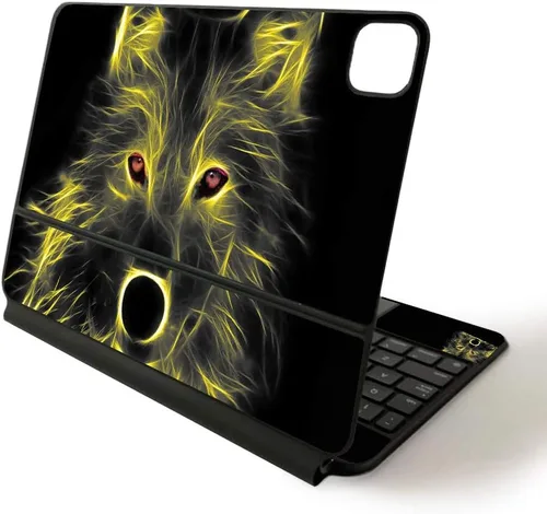 Vista 15 de MightySkins - Skin para Apple Magic Keyboard para iPad Pro de 11 pulgadas (2020) - Sushi Funda protectora de vinilo duradera, y única, aztec fox