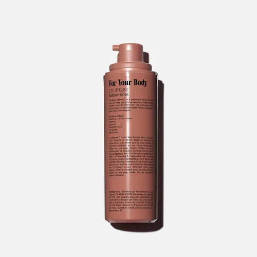 Vista 2 de Nécessaire The Body Vitamin C Serum Vitamina C pura, tratamiento con ácido tranexámico y enzimas para mujeres + hombres Ilumina + unifica