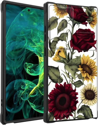 Vista 111 de Funda para Galaxy A16 5G con cubierta para cámara deslizante, resistente de doble capa, híbrida, a prueba de golpes, funda protectora resistente