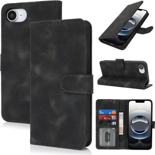 Vista 122 de Funda tipo cartera para iPhone 8 Plus iPhone 7 Plus con tarjetero para iPhone 8 Plus, funda tipo cartera para mujeres y hombres, de piel sintética