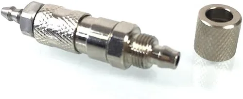 Vista 2 de Tubería de metal conector D para 1/14 DIY RC Tamiyaya Dump Ruck hidráulico Modelo Accesorios